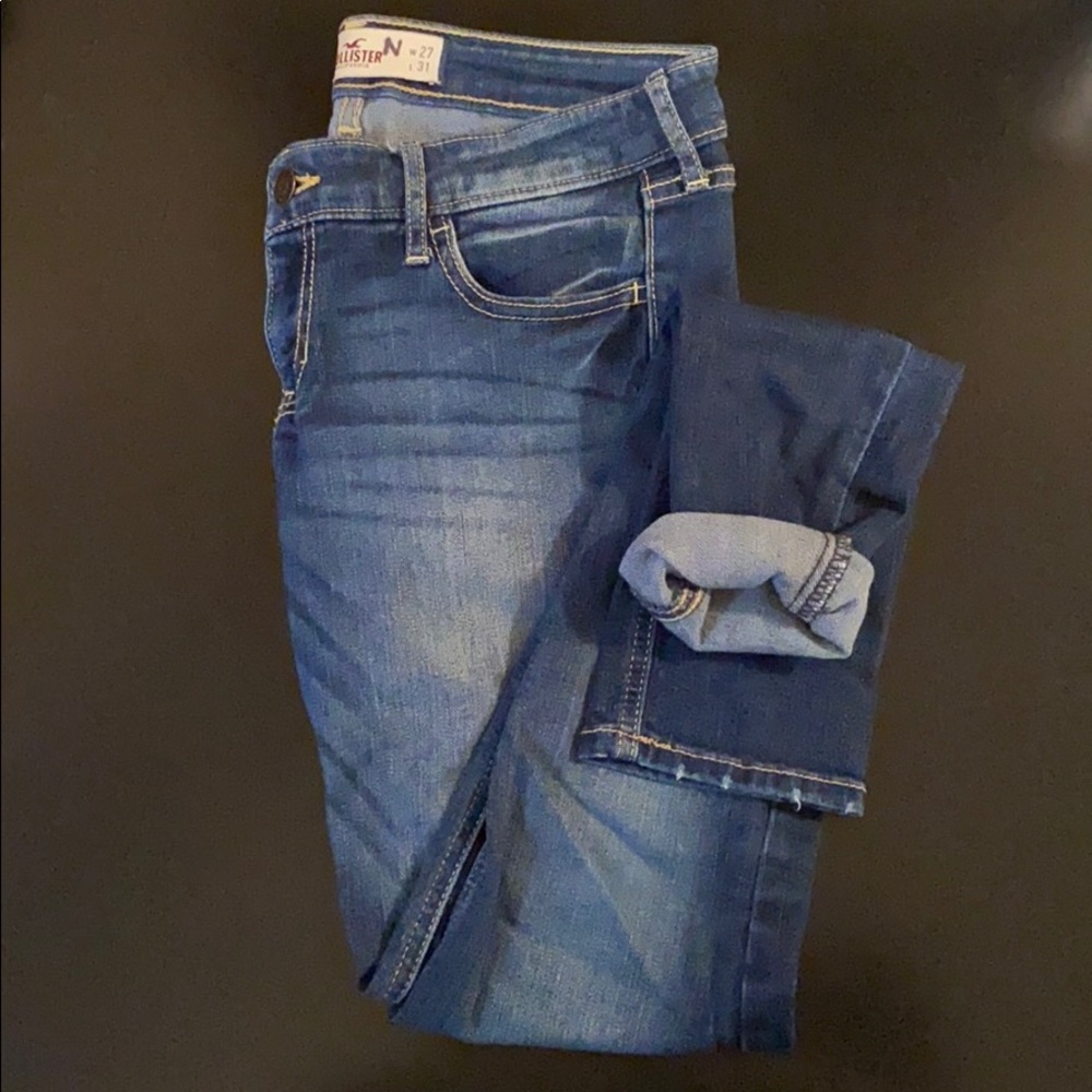 Hollister super skinny jeans!